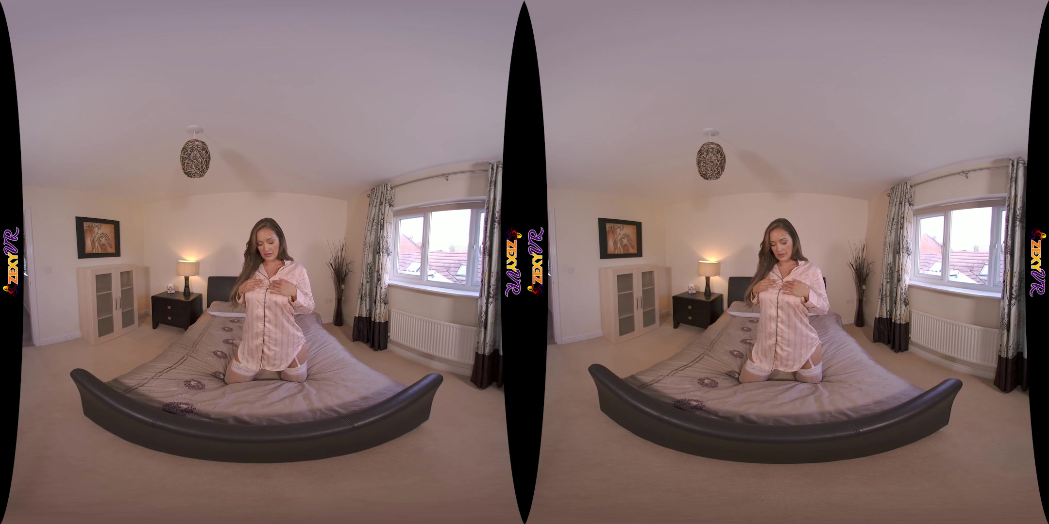 Bed Invitation featuring Frankie L - ZexyVR