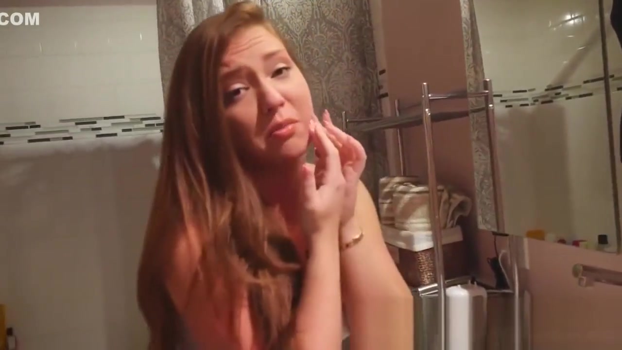 Sexy stepsister tugs dick