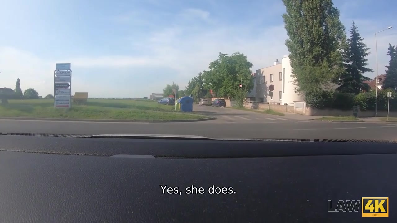 LAW4k. Rude policemen demonstrate bad girl how the law works
