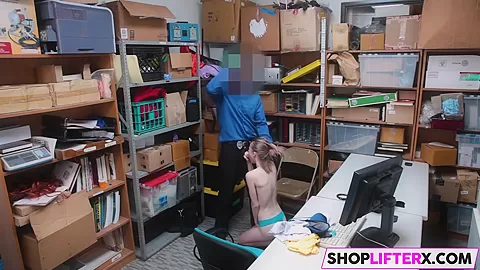 Sweet teen 18+ has no excuse for shoplifting