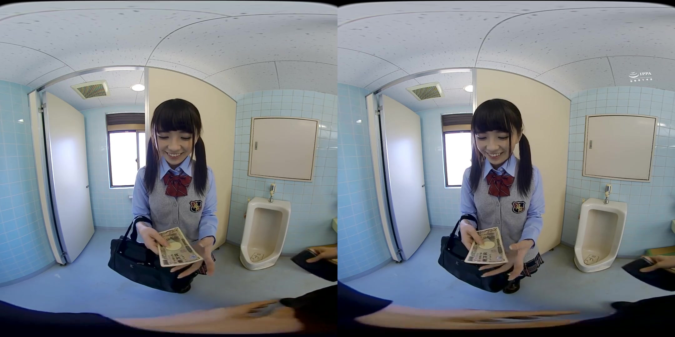 In the Toilet or the Stairs? - Fucking a Japanese POV