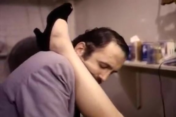 Hillary Summers, Robert Kerman in classic xxx video featuring a sexy waitress