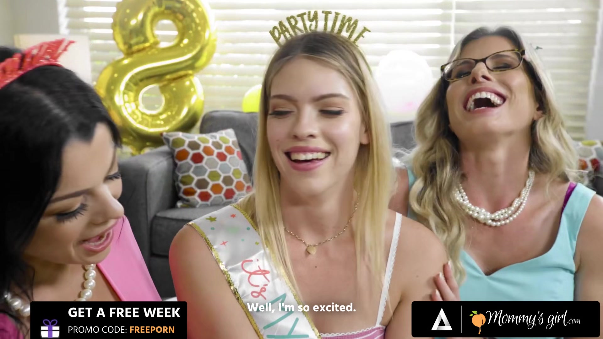 Step mommy'S GIRL - Perfect Cory Chase & Her Wife Give Their 18yo Stepdaughter A Wet Birthday Surprise