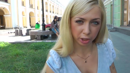 Golden-Haired in nylons does anal fuck