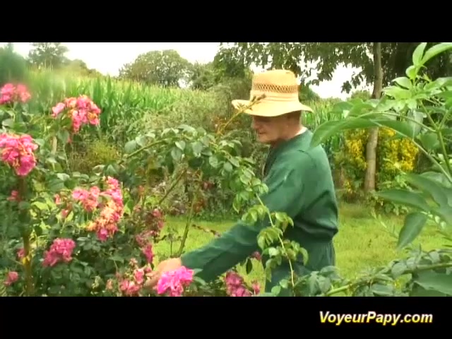 outdoor orgy with papy