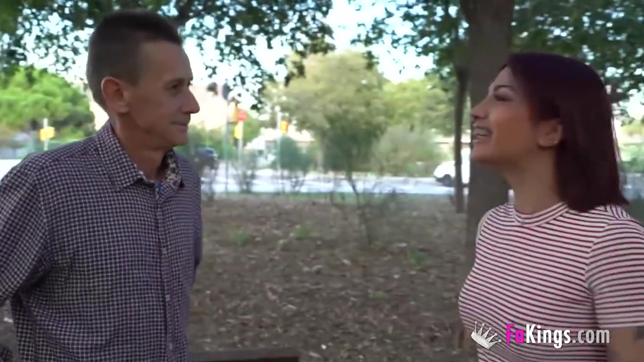 Valeria Experiences Her First Porno With An Old Man. Spoiler Alert