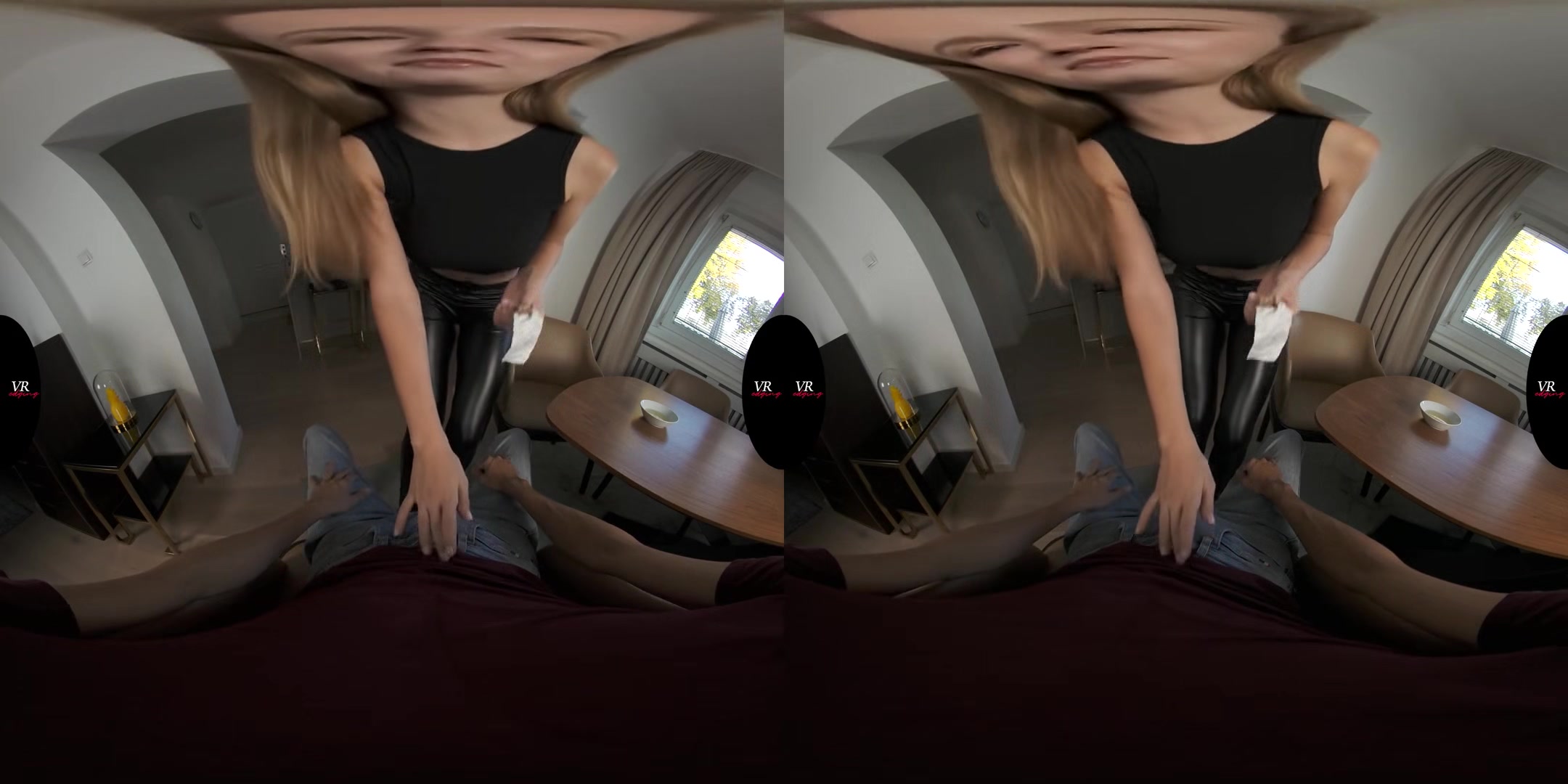 Stella Sucks You Off Right Before The Party - Pornstar Stella Cardo Virtual Reality Blowjob Edging HD