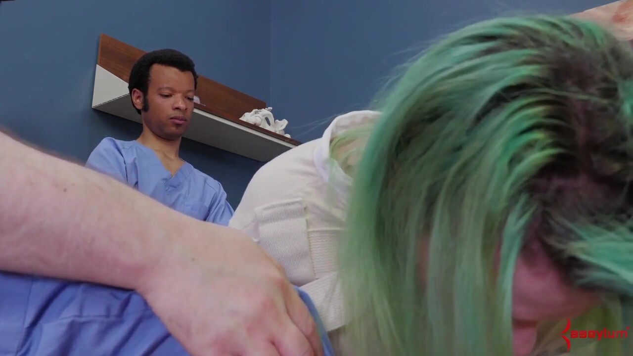 Crazy for BDSM anal chick gets enema