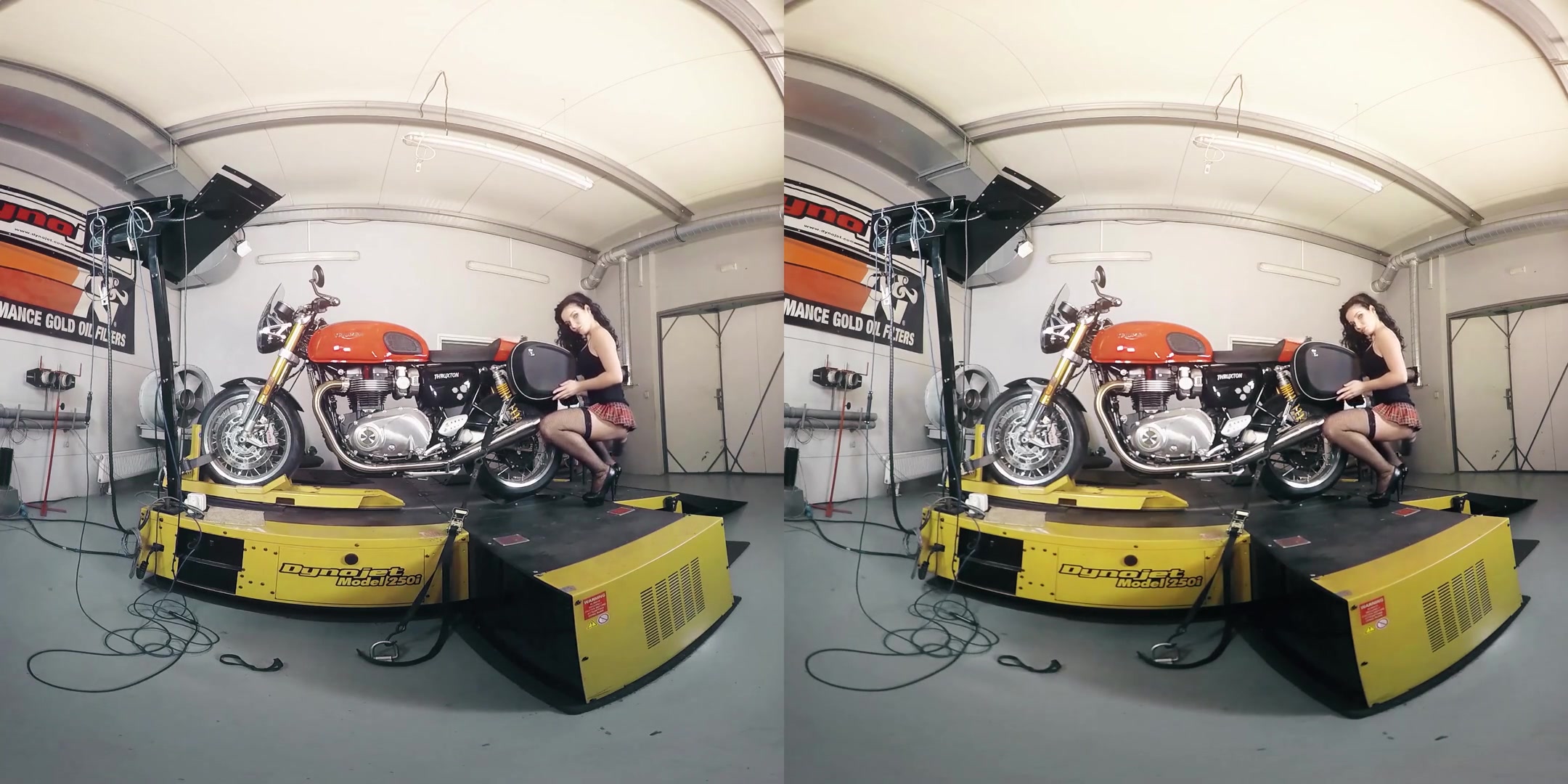 Lucia Denvile in Biker Babe Gets Turned on by a Test Drive - BravoModelsMedia