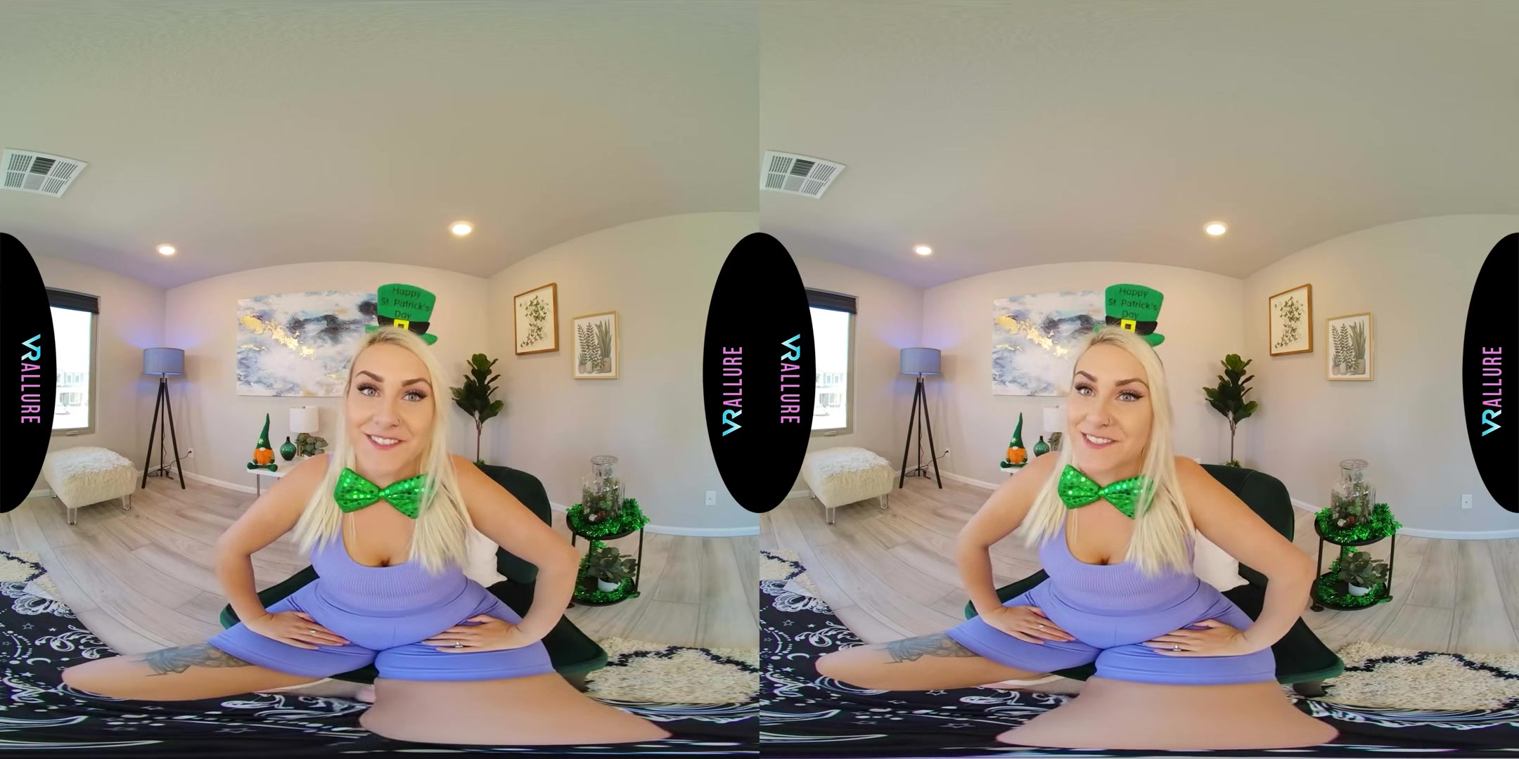 An Irish Lesson - Busty Fit Blonde Solo and Fucking Tommy Torso