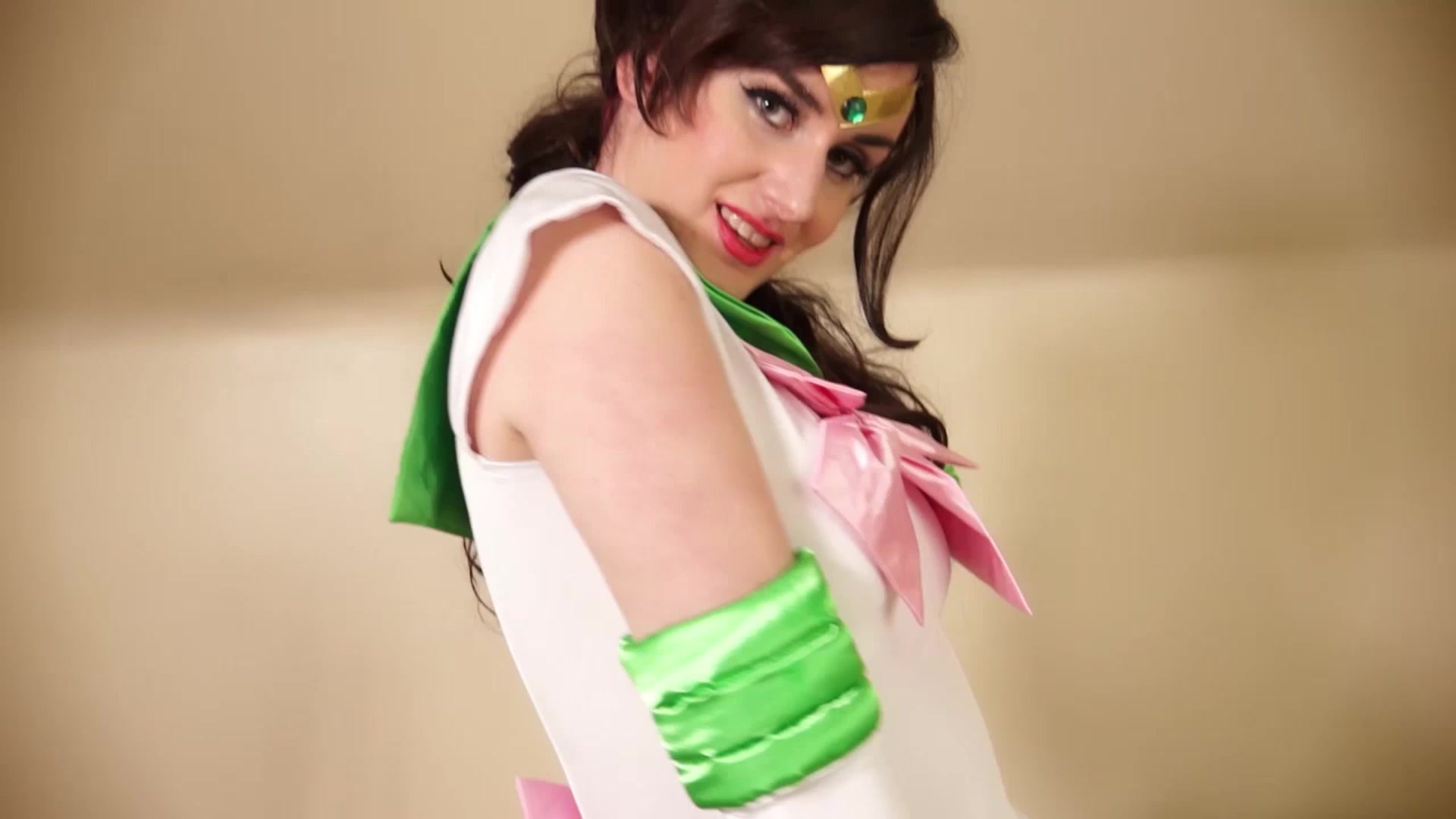 Cosplay sexy Sailor Jupiter