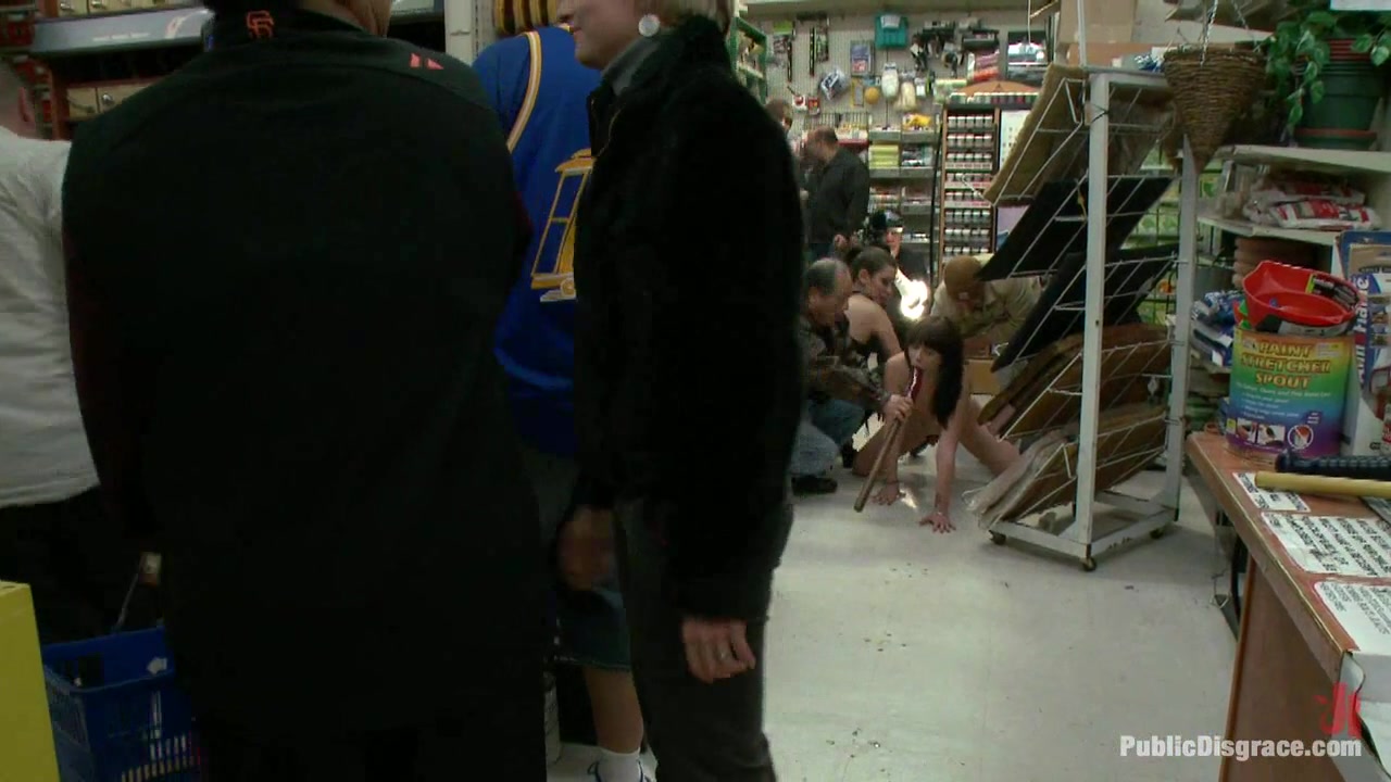 20 Year Old Slut Gets Used In A Hardware Store - PublicDisgrace
