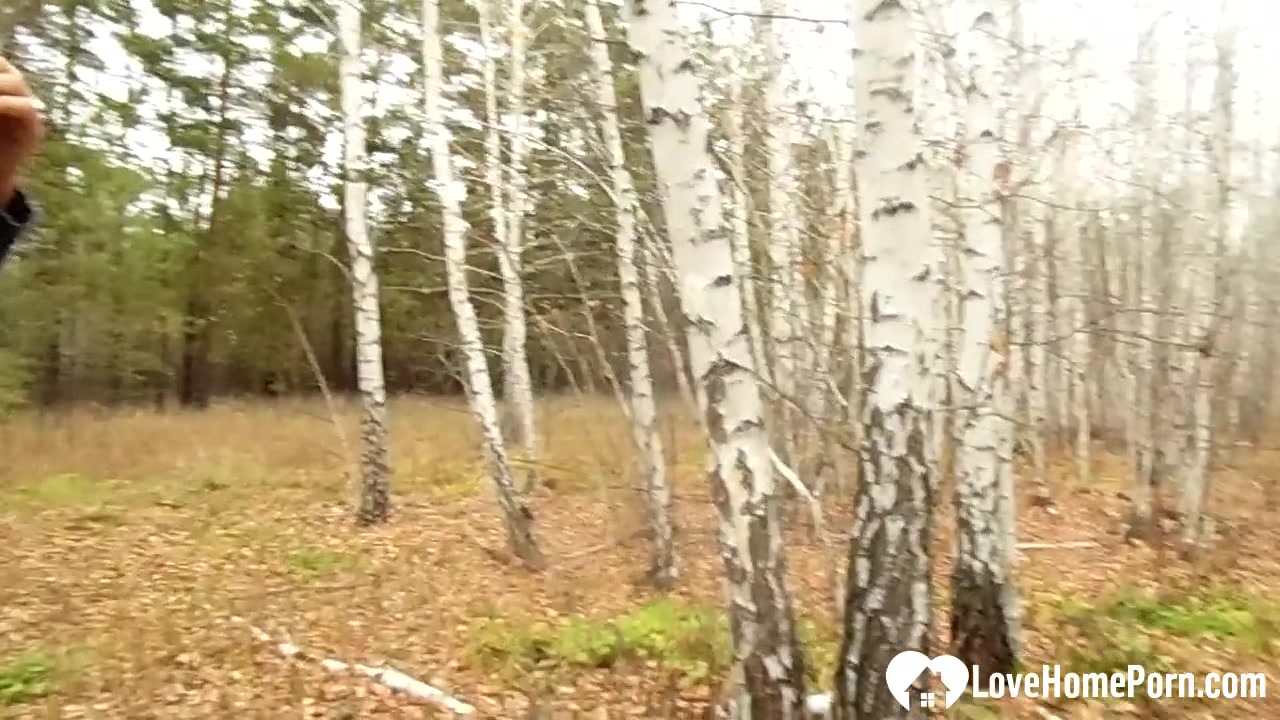 Fucking my stepmom during a nice walk