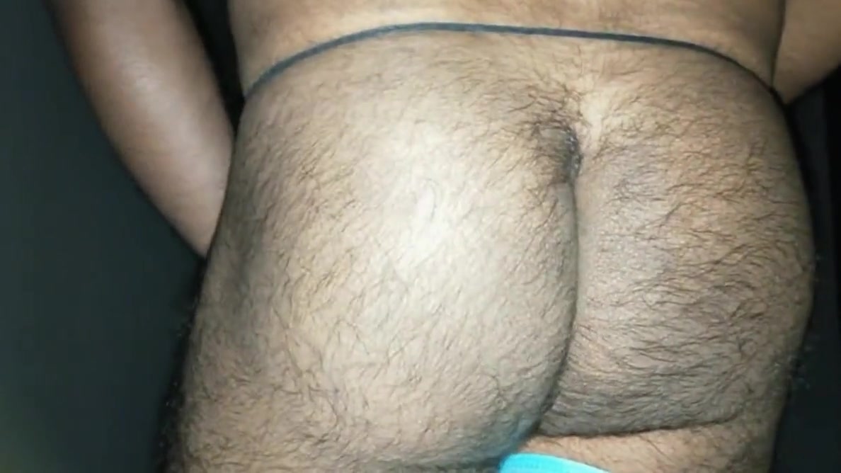 Horny Sexy Boy With Huge Fat Ass Masturbating In Night Wearing Sexy Thong Underwear
