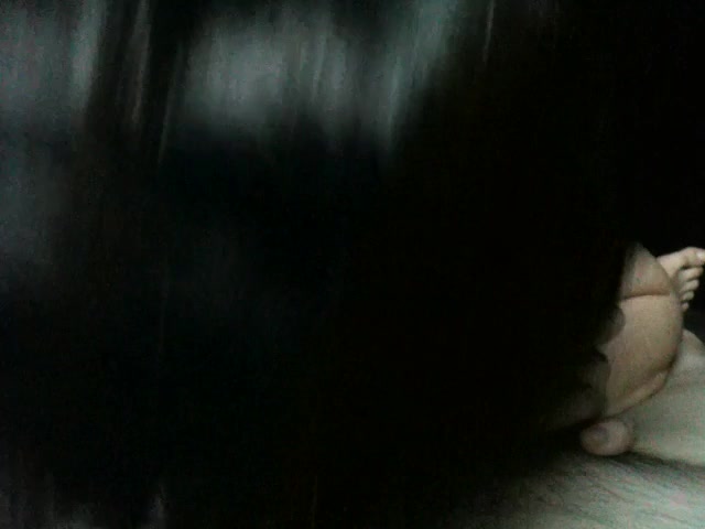 Short-haired wife recorded on amateur camera giving head