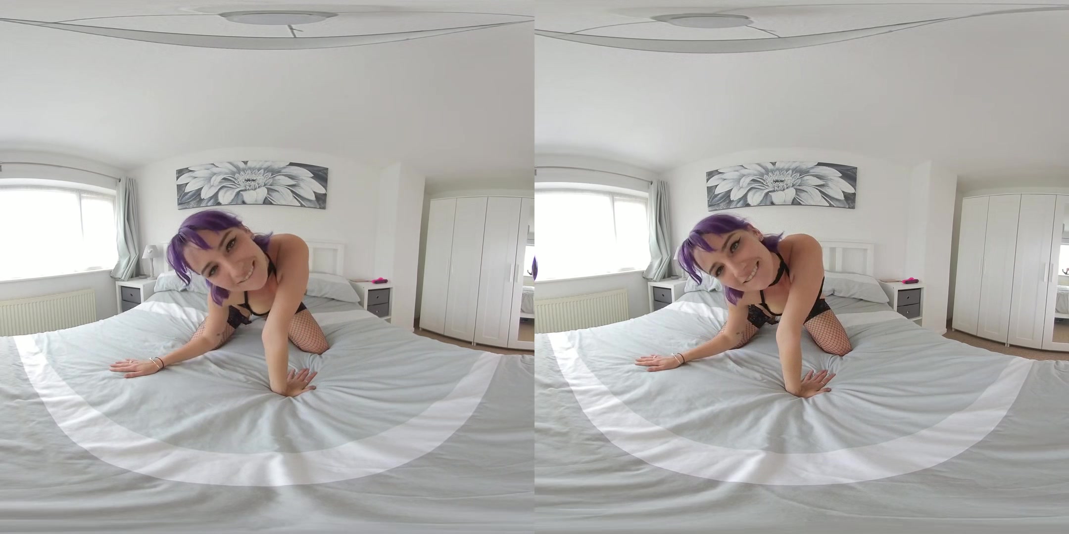 Waited Up All Night - Hot and Horny Short Haired Brunette Solo Masturbation