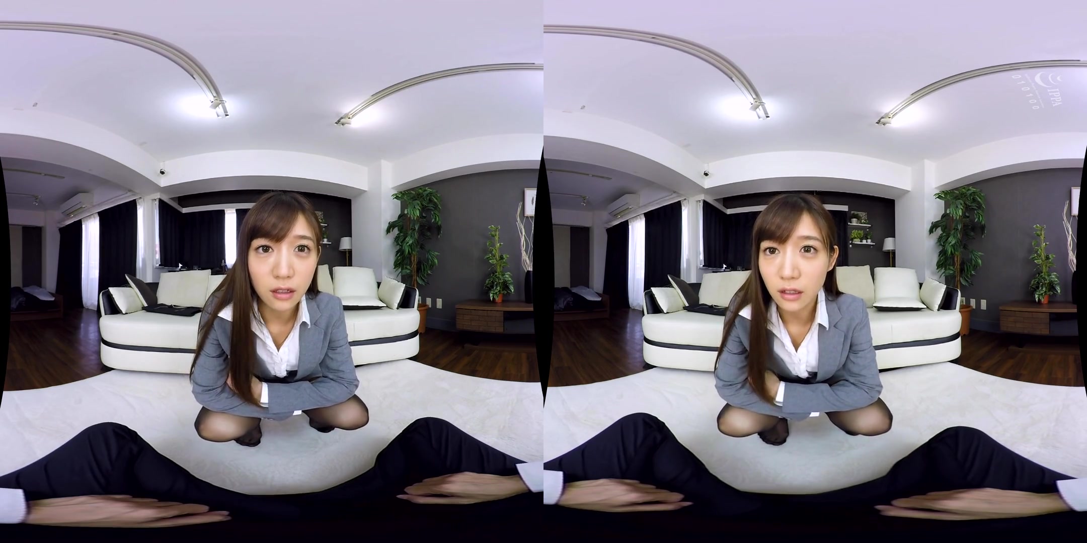 [VR for Masochistic Men] Former Bad Girl in Pantyhose Looking Down on Me 1 - Asian Nylons Foot Play Hardcore
