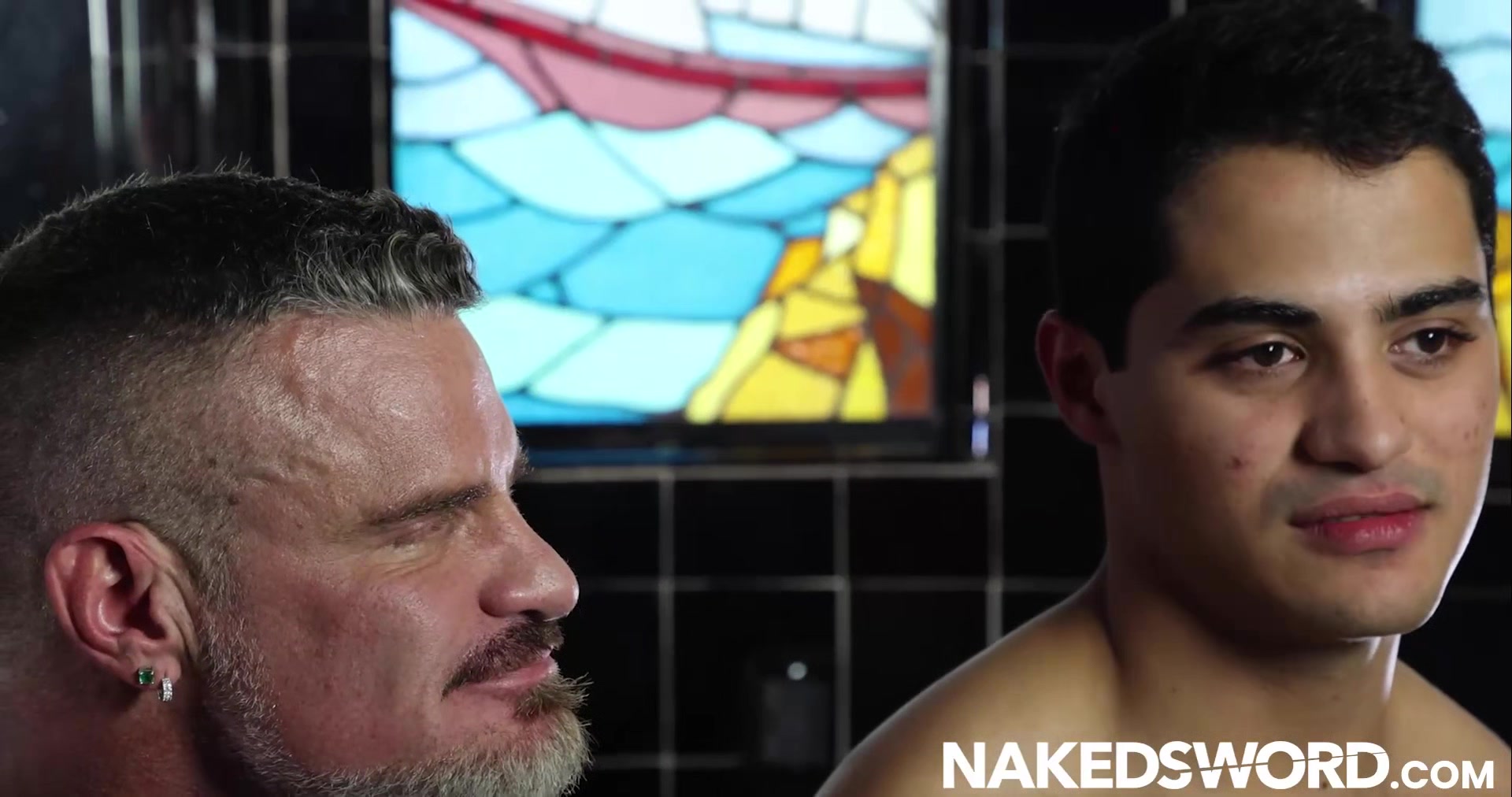 NAKEDSWORD Aldo Guti Rides Landon Conrad Hard Dick After Rimjob