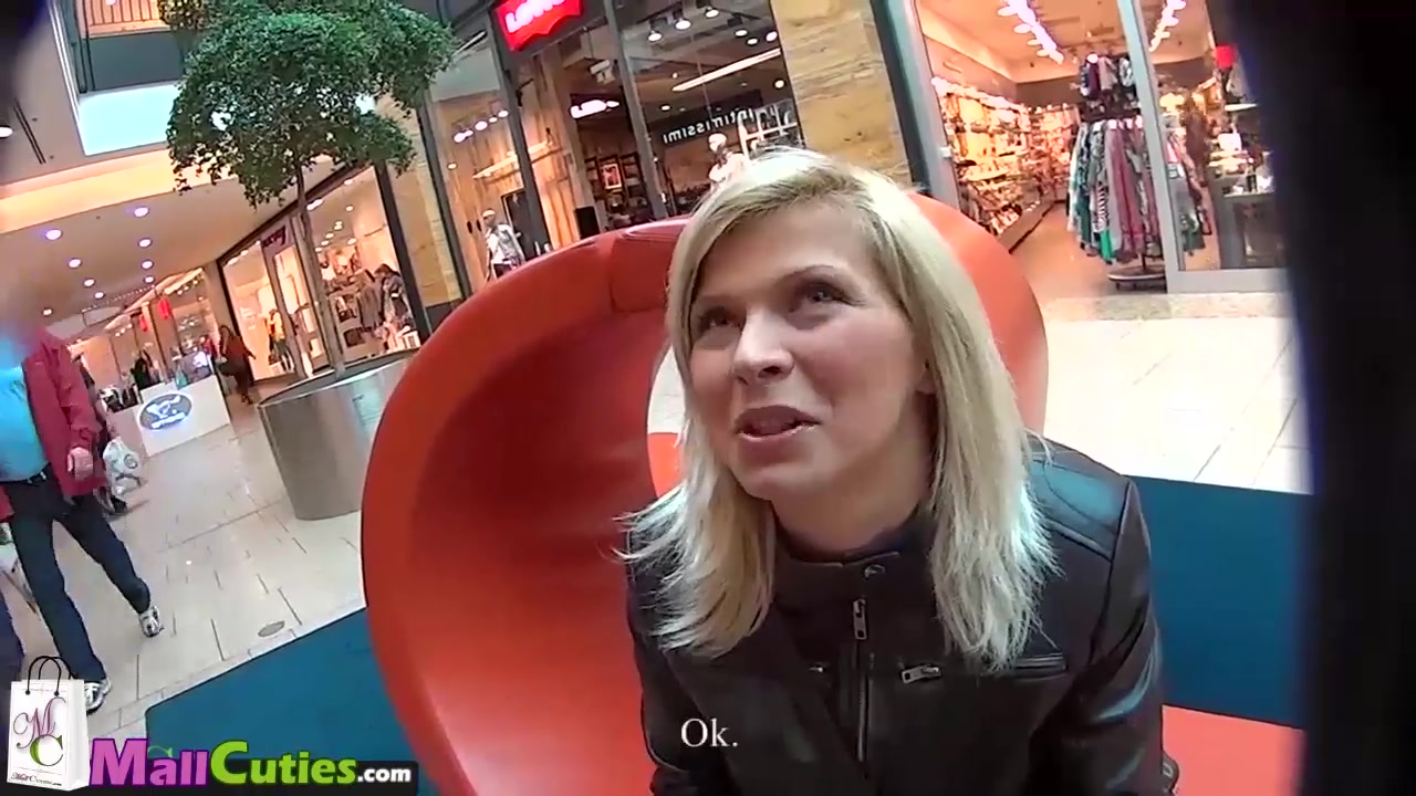 MALLCUTIES Nice blonde czech girl with big tits