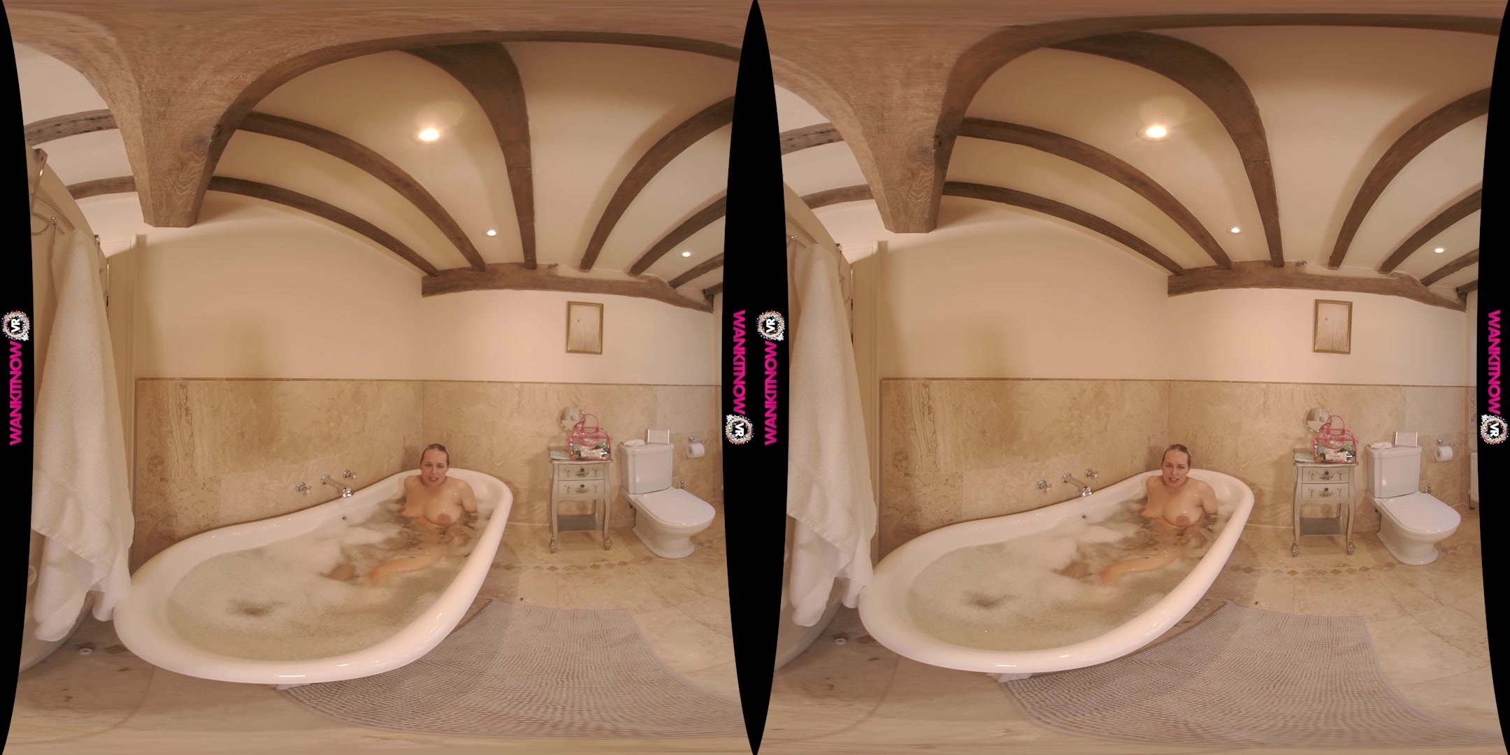 Bath Taboo featuring Ashley Rider - WankitNowVR