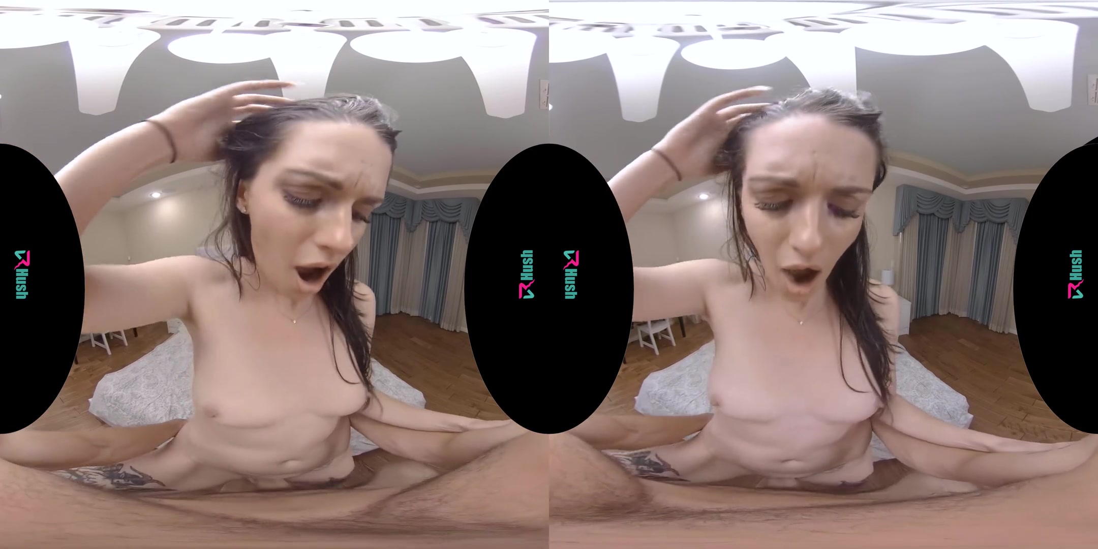 Will My VIP Clients Like These Outfits? - Fit Tattooed Brunette Stripping and Fucking