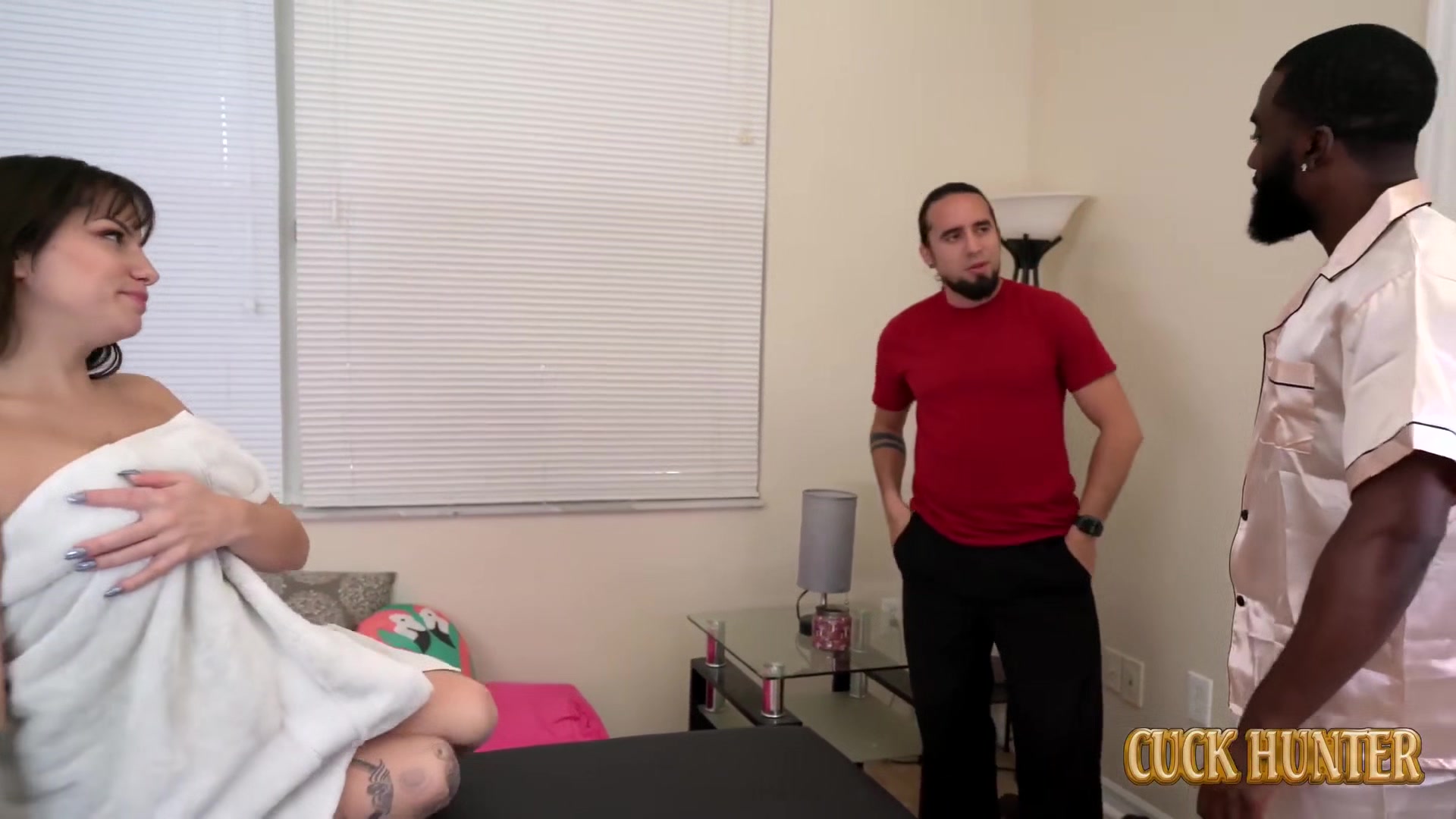 Busty Dakota Quinn Cuckolds With Her BBC Masseuse