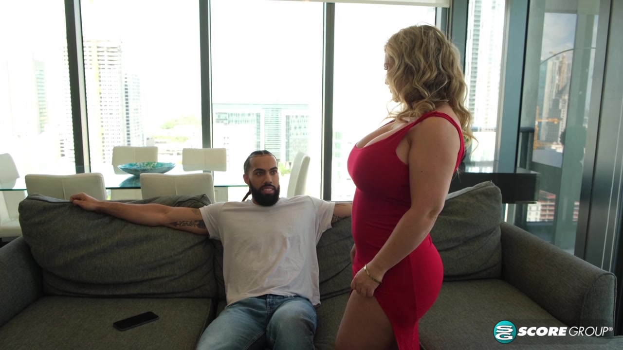 Busty wife Andie Anderson fucks her step-son