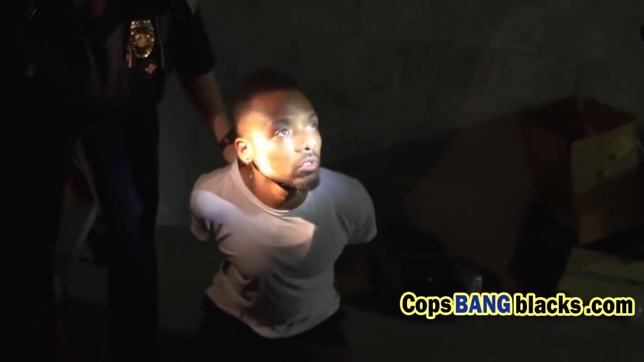 Two Hot Cops Blowing Black Dick