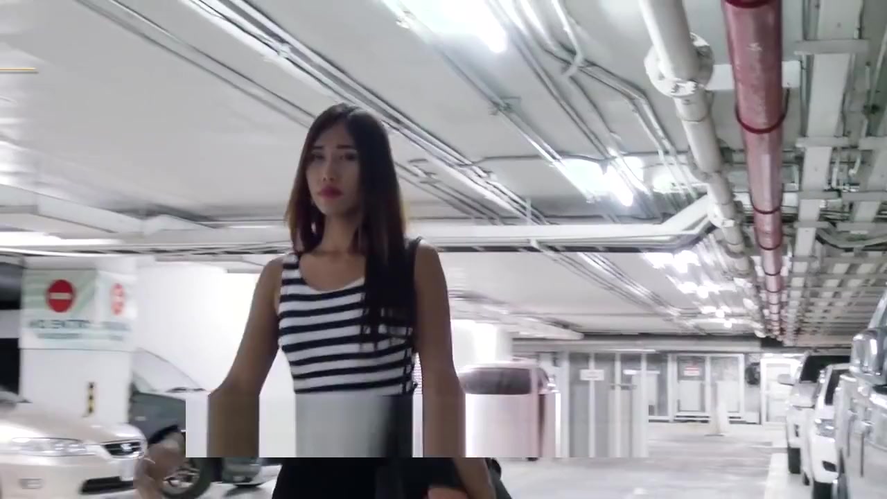 Car Park Thailand Ladyboy Pickup