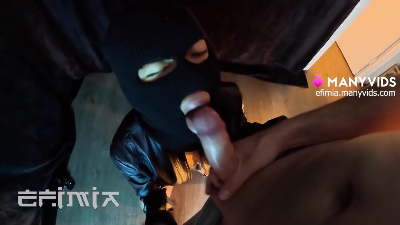 Wtf! Burglar Broke In Just To Use My Cock Like A Maniac