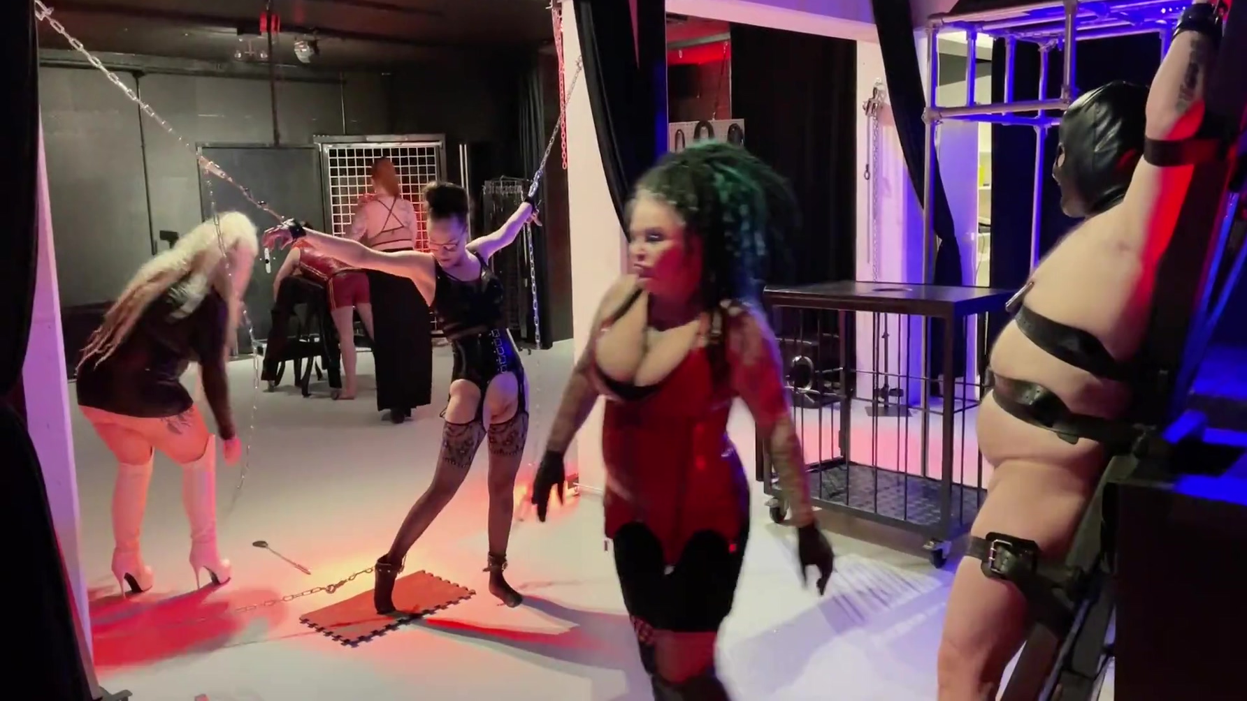 Three Dominatrix
