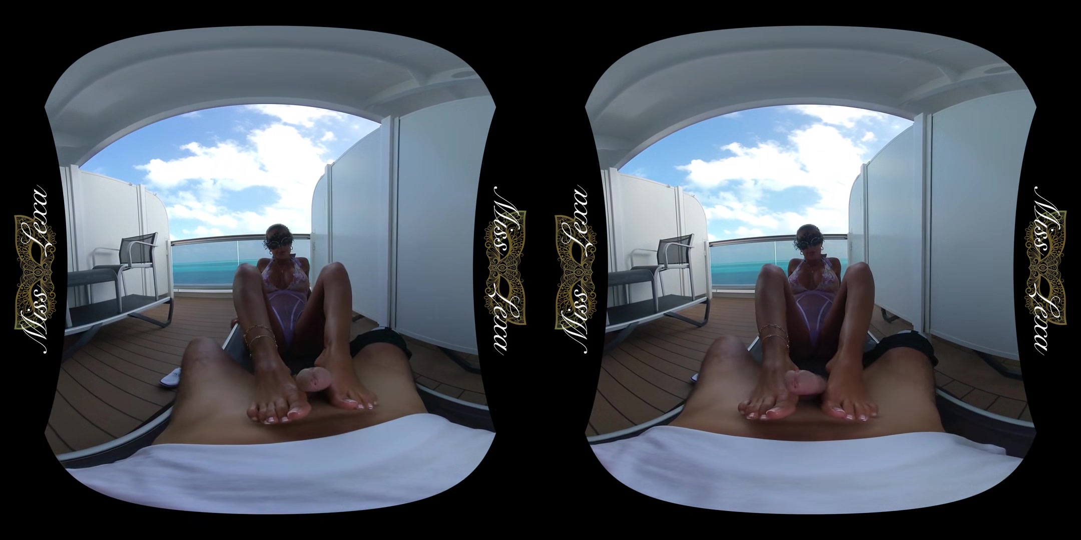 Footjob On The Cruise Ship