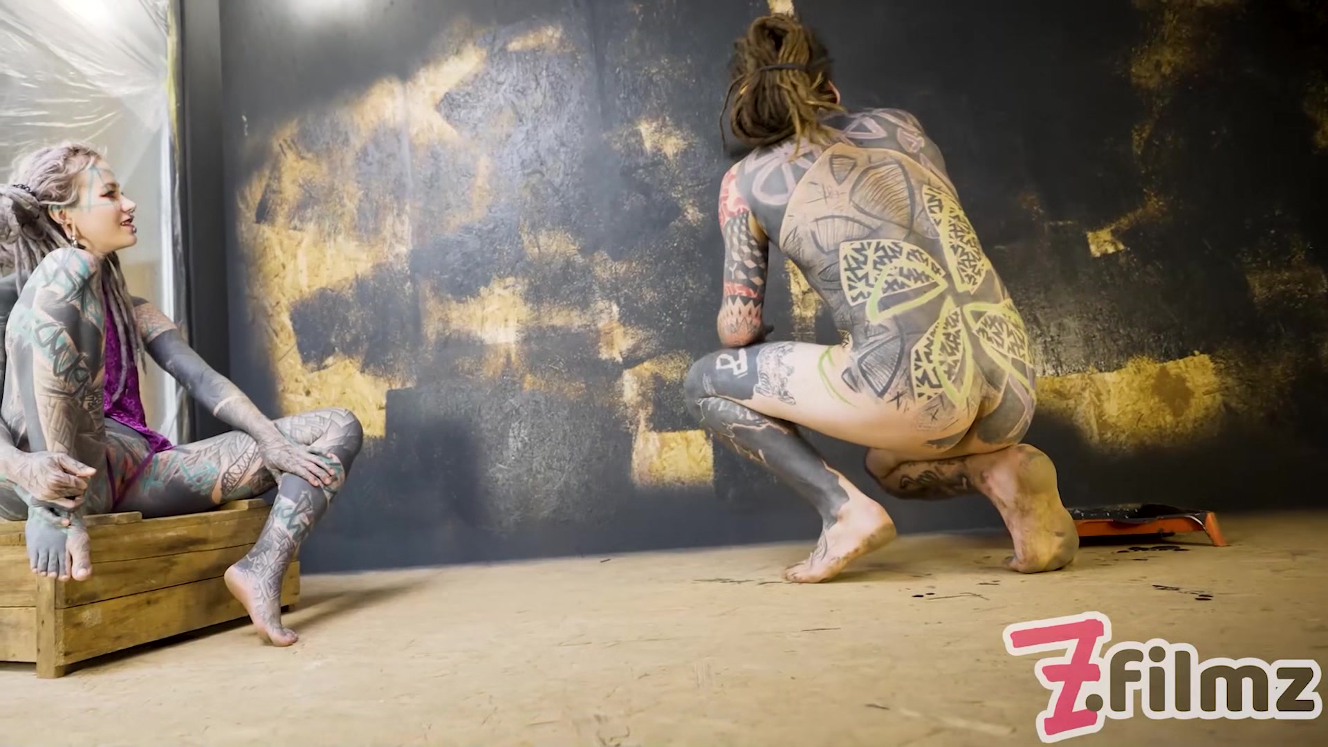 Alt Dominatrix Pegging Tattooed Worker - ZFilmzOriginals