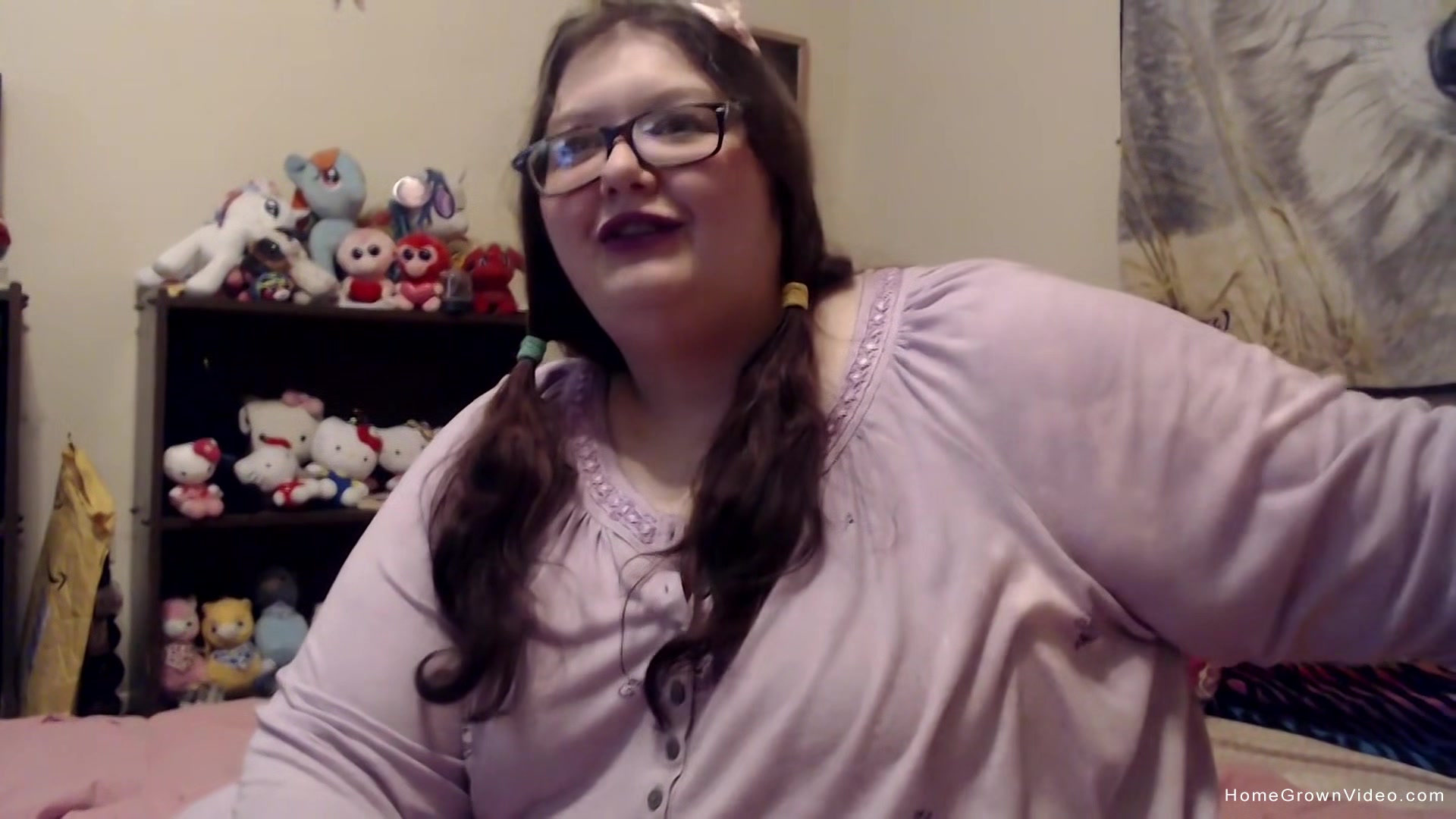Real amateur BBW and her boyfriend make a porno