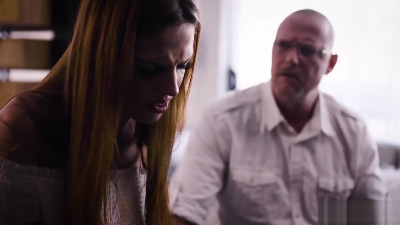 Sweet redhead teen 18+ sucks a dirty guys huge hard penis