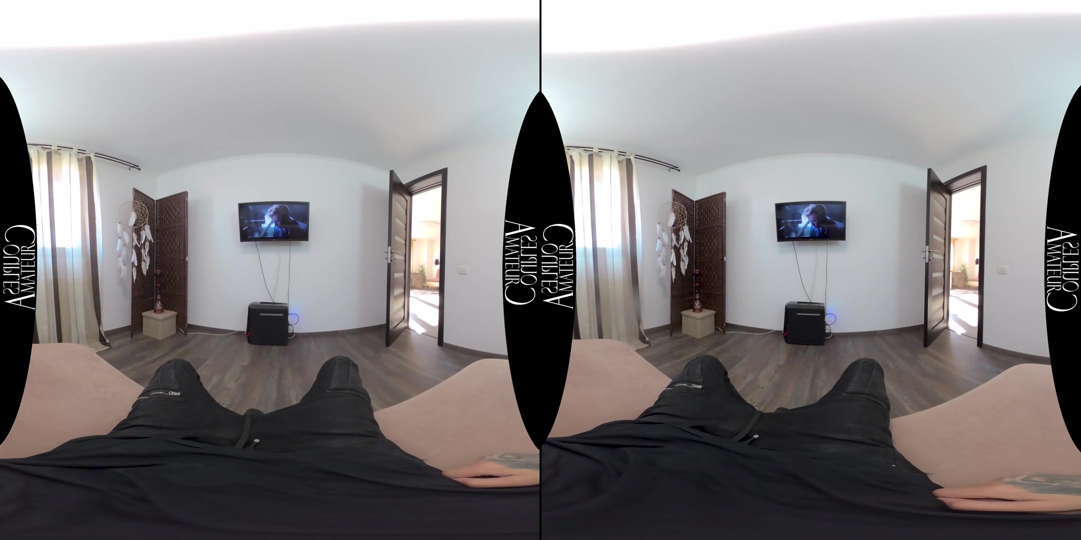 Quick Fucking The Sexy Room Service Girl - AmateurCouplesVR