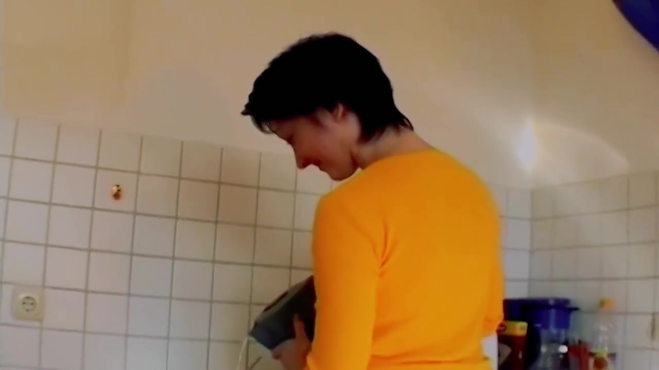 Small Titted German Chick Sucking A Cock And Playing With A Cucumber