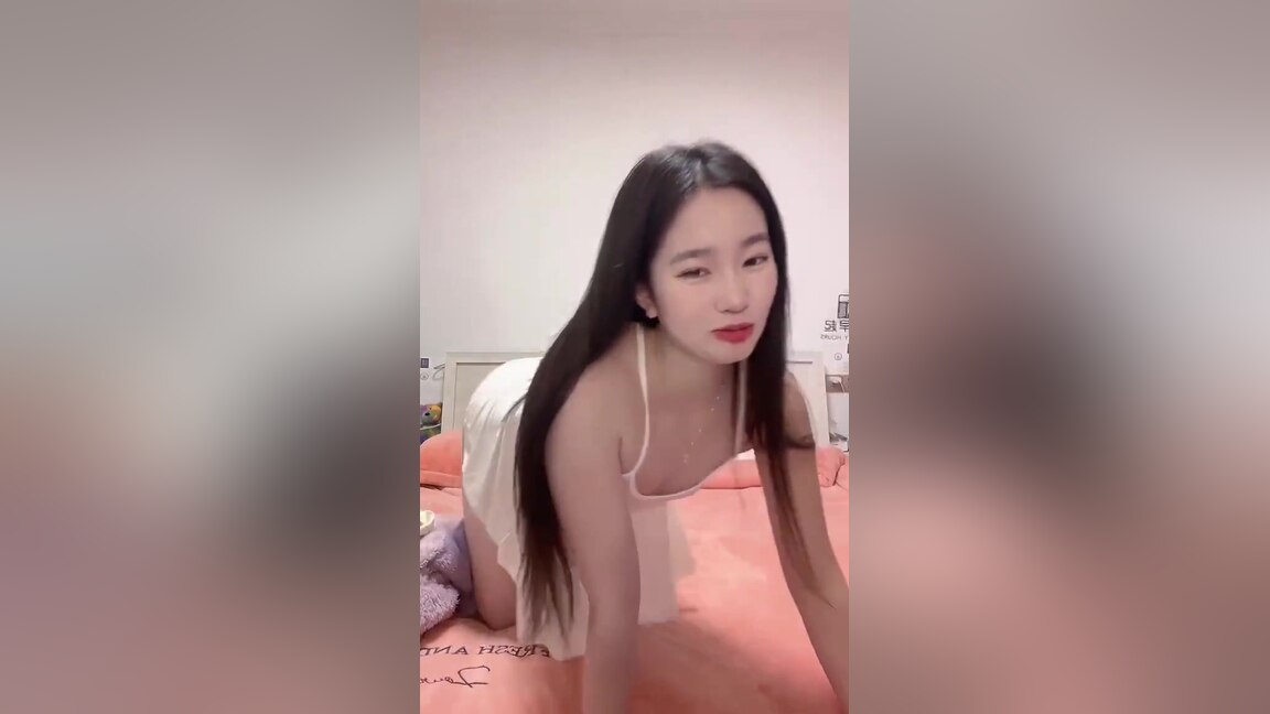 cute asian teen 18+ girl playing alone