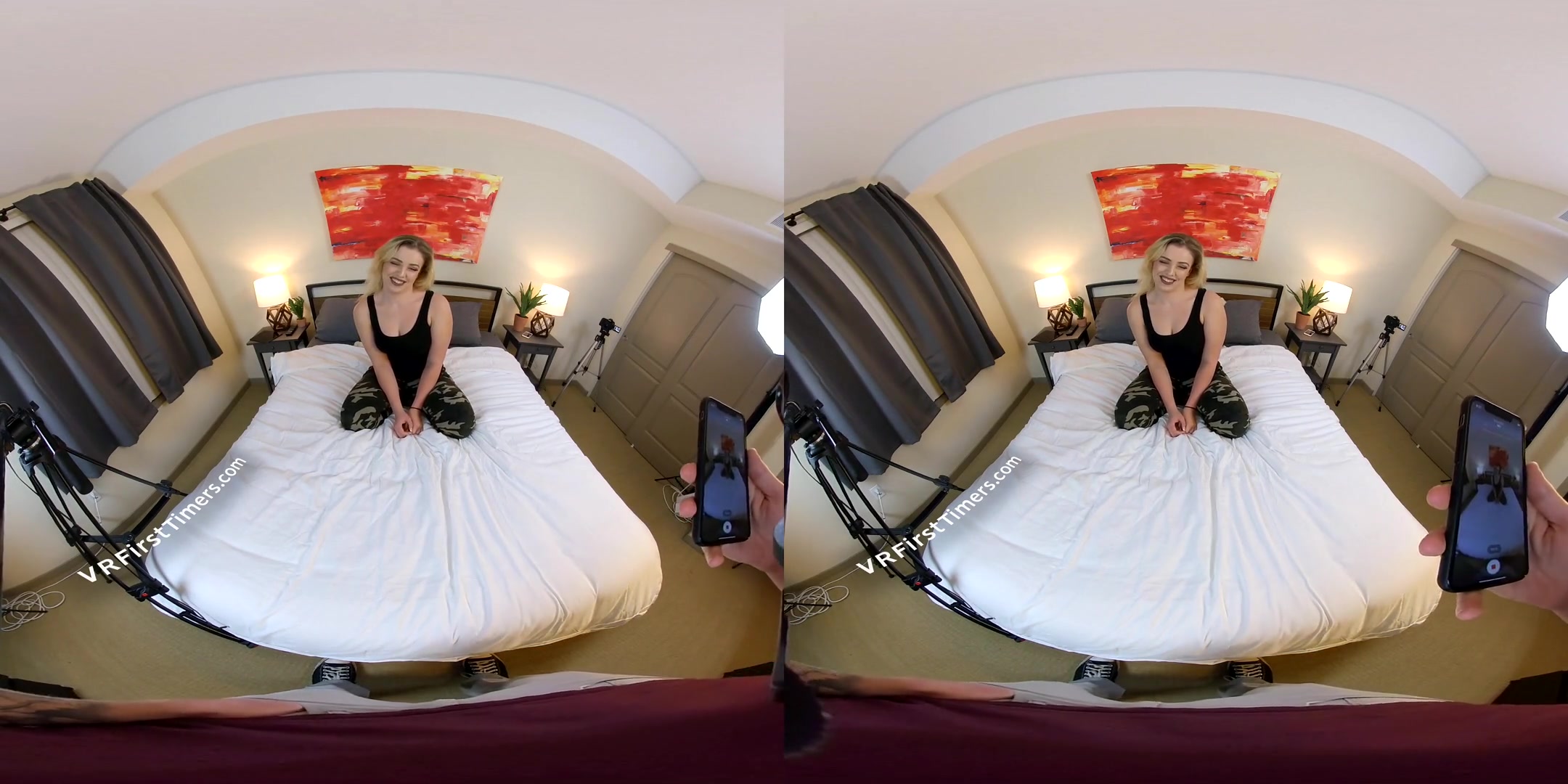 AMATEUR VR PORN Krystal Kash's First VR Scene
