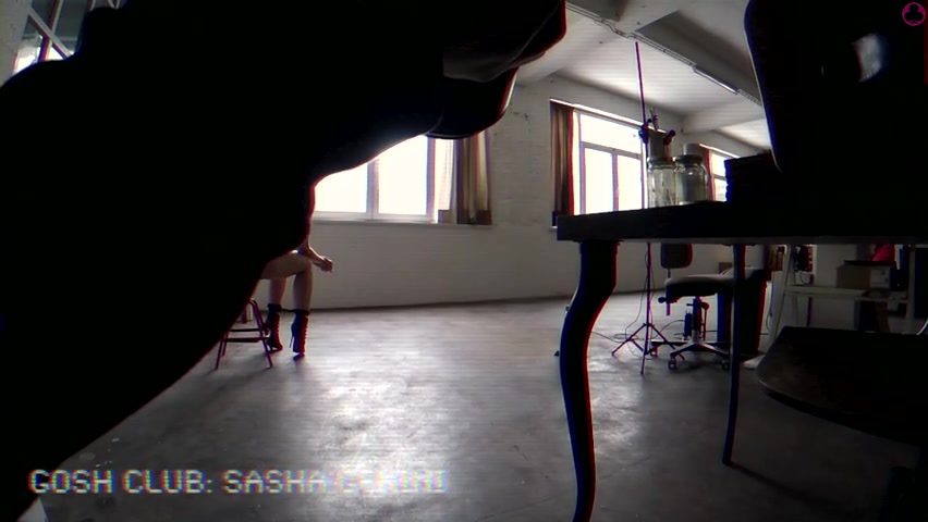 Pov Shooting Sasha At The Studio - Sex Movies Featuring Gosh Club