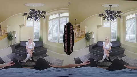 Schoolgirl Kay Learns To Squirt From Her Tutor - Hot and Horny Blonde Teen
