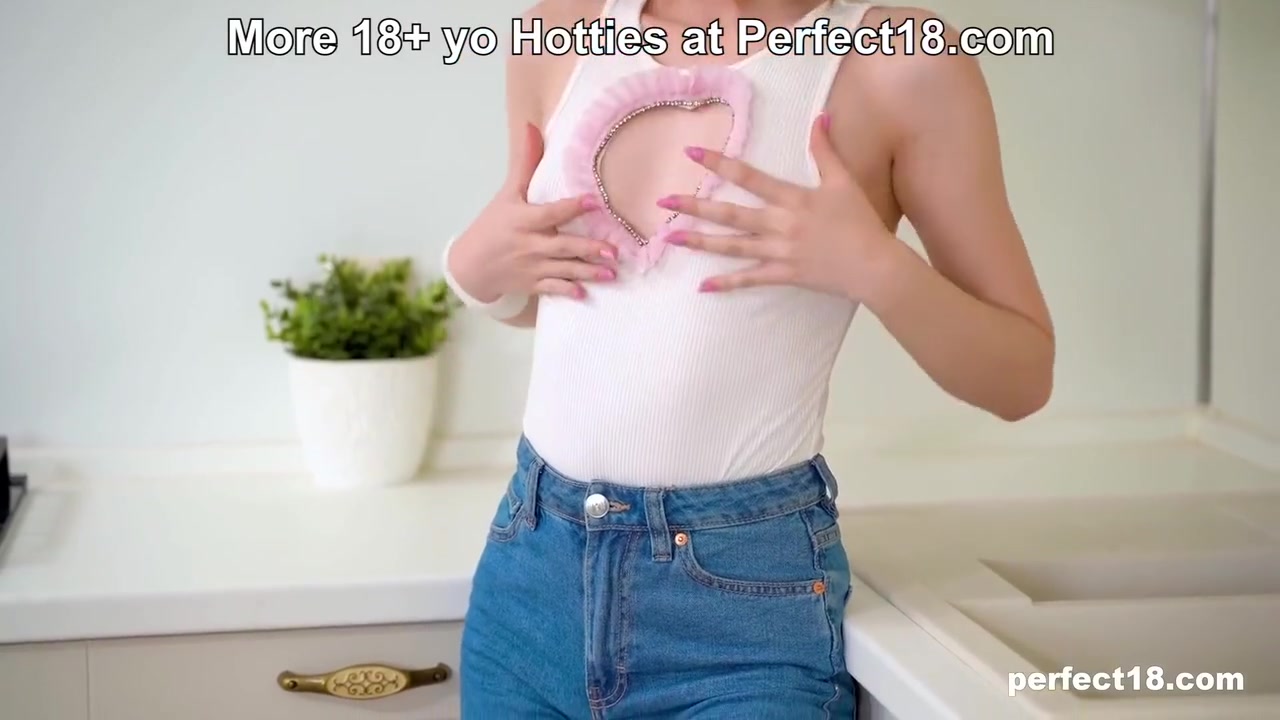 Una Fairy In Redhead Cleans The Kitchen Before Rubbing Her Pussy