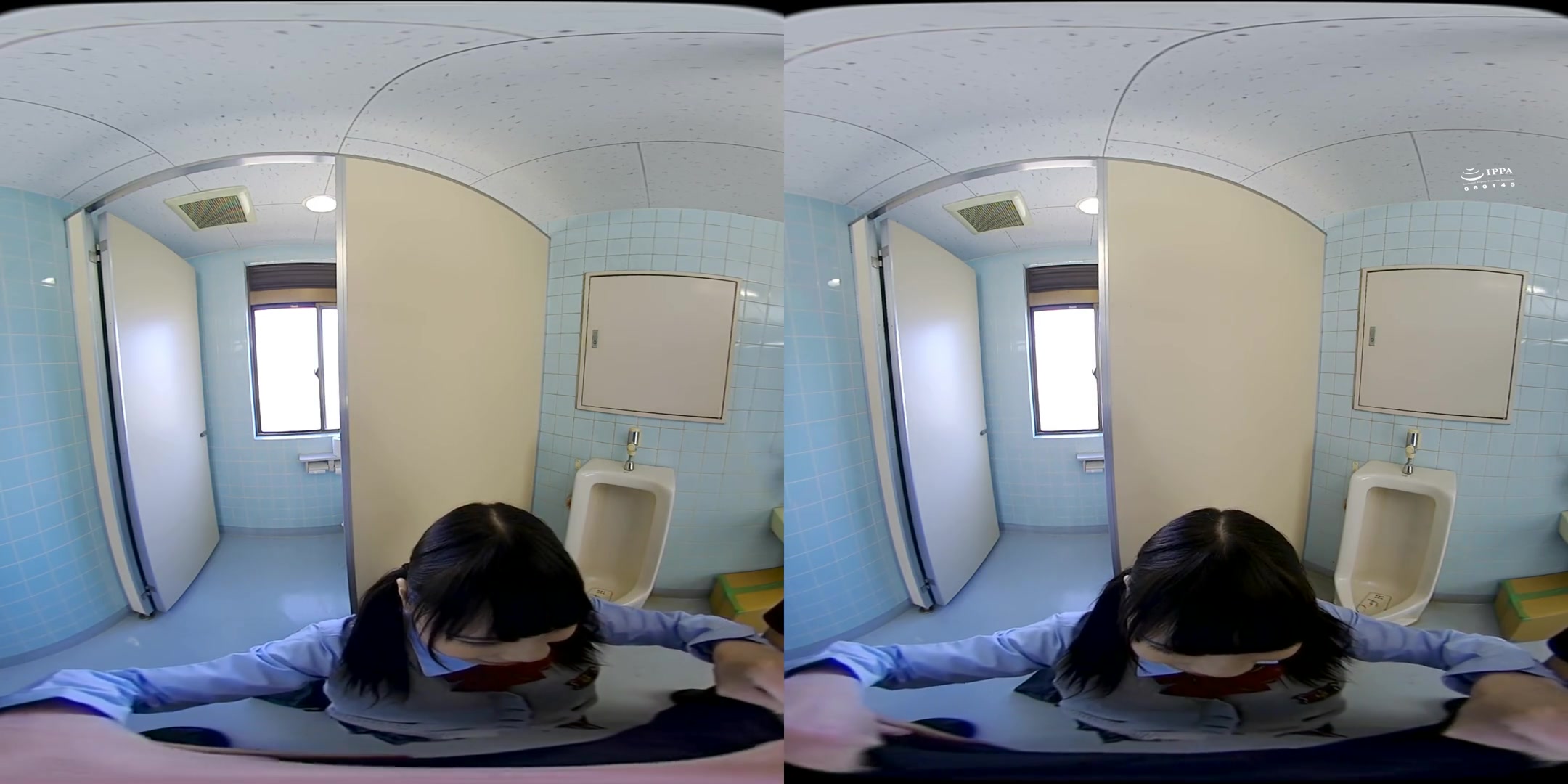 In the Toilet or the Stairs? - Fucking a Japanese POV