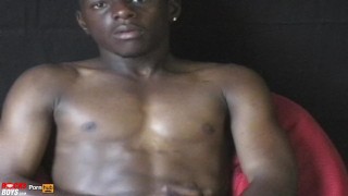 ONE OF THE ORIGINAL ROCKAFELLA - BLACK DUDE STROKE HIS DICK