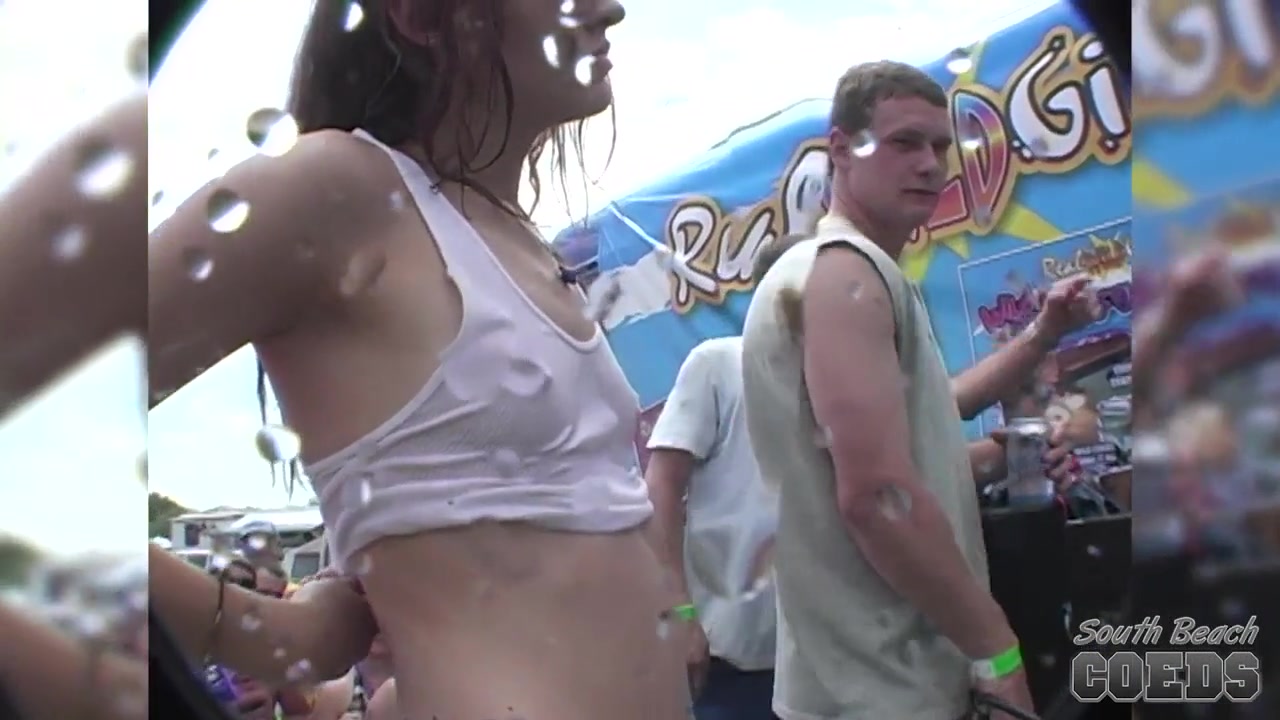 Spectacular Wet T With Masturbating Hot Girls And Bts Music Fest Tour Bus - SouthBeachCoeds