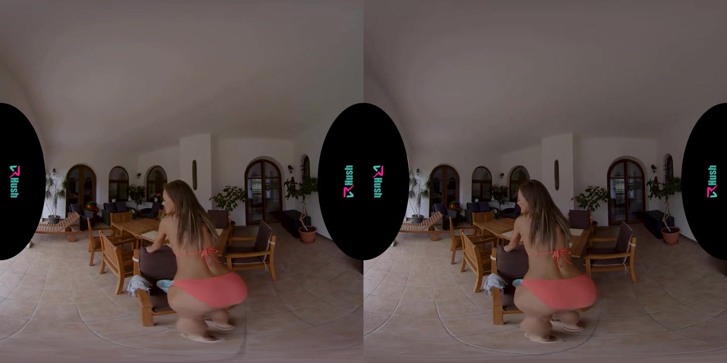 VRHUSH Petite blonde Tina Kay ass fucked in virtual reality
