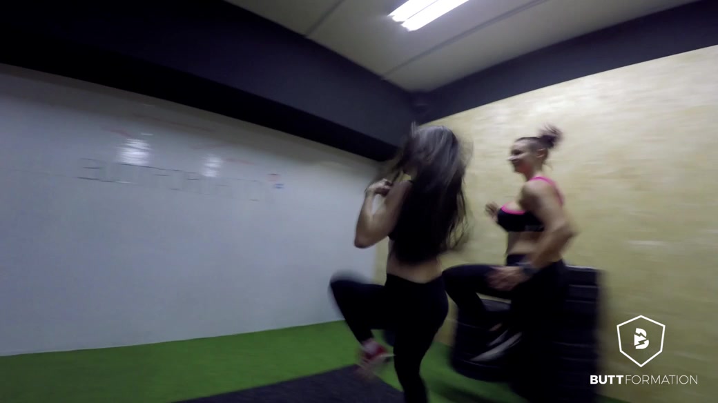 Cassie Fire in Cassie Fire's workout - ButtFormation