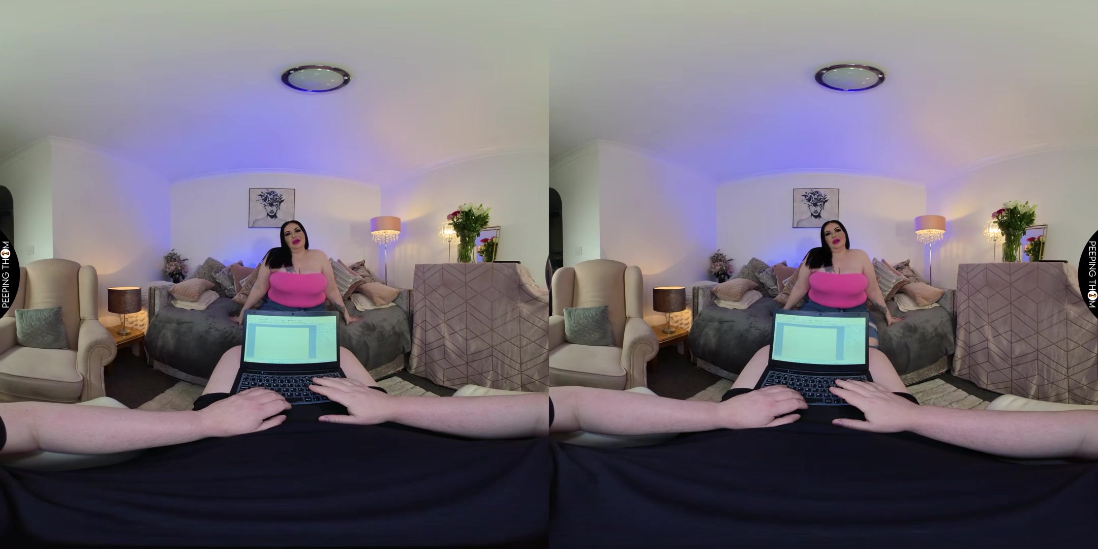 Bbw Neighbour Interupts Study Time