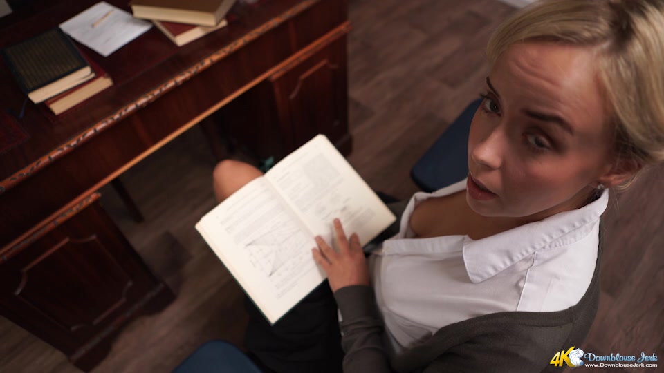 Millie Fenton in That's Naughty Sir - DownblouseJerk