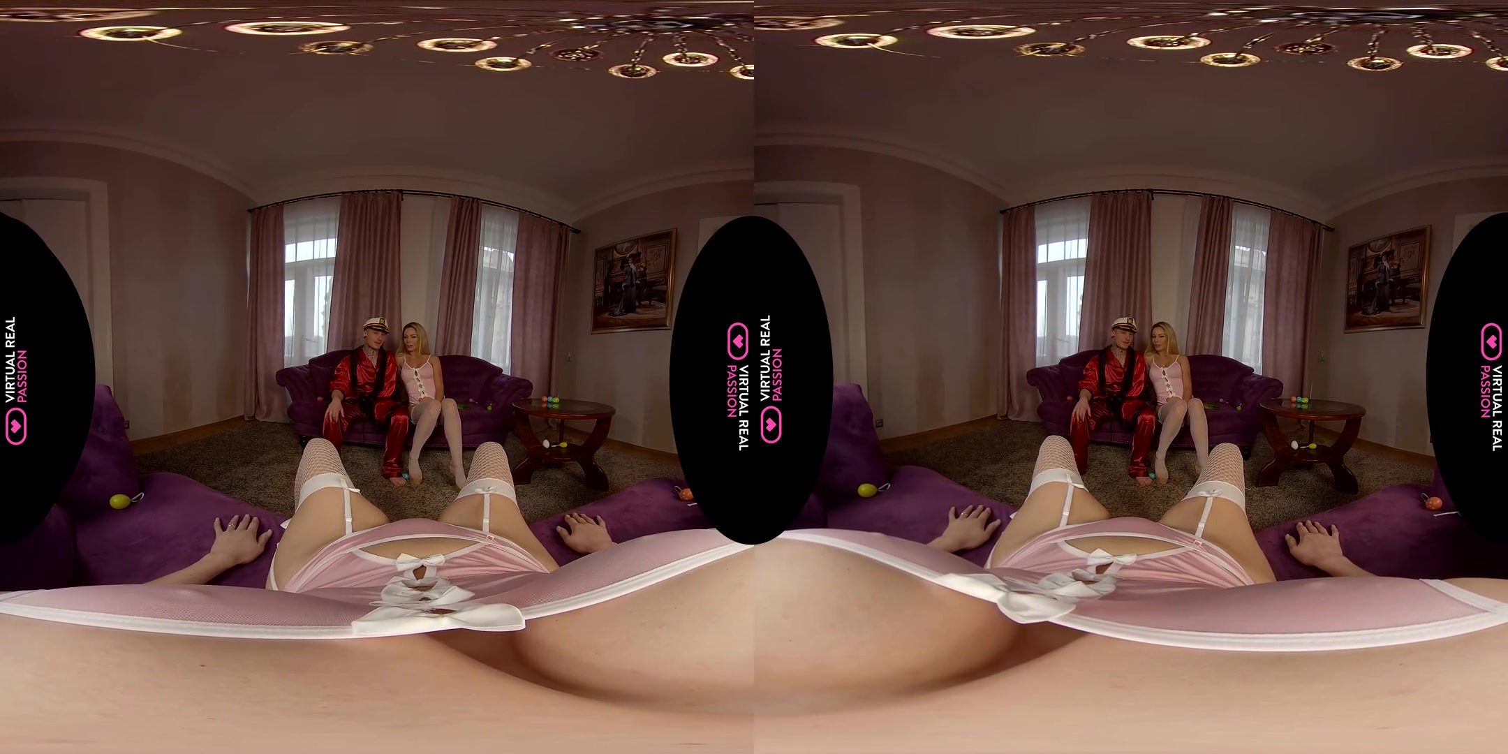 Easter Egg Hunt - FFM Female POV Threesome - SexLikeReal